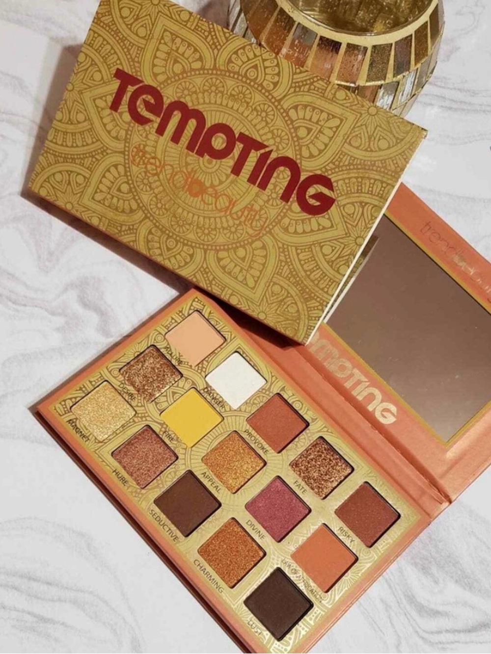 Trend Beauty TEMPTING Eyeshadow Palette - Warm Neutrals & Shimmers